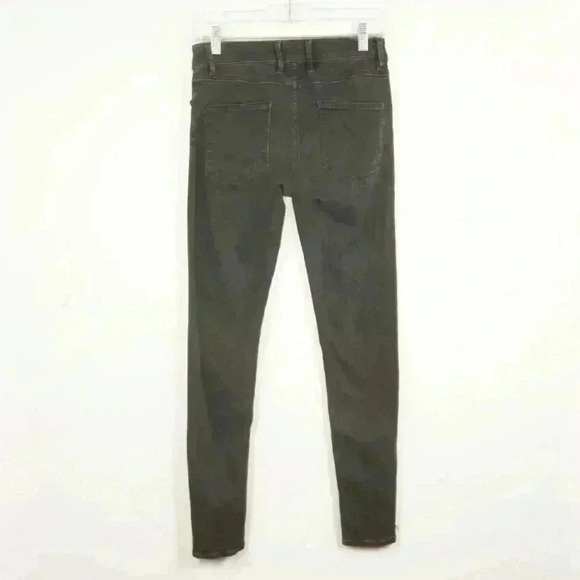 Sandro Paris Pam Denim Jeans Women's (EU) 38 Skinny Fit Stretchy Zip Fly Grey - Picture 5 of 7